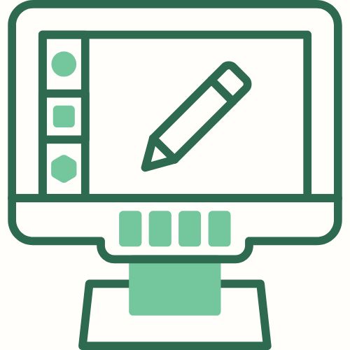 Graphic Designing Icon